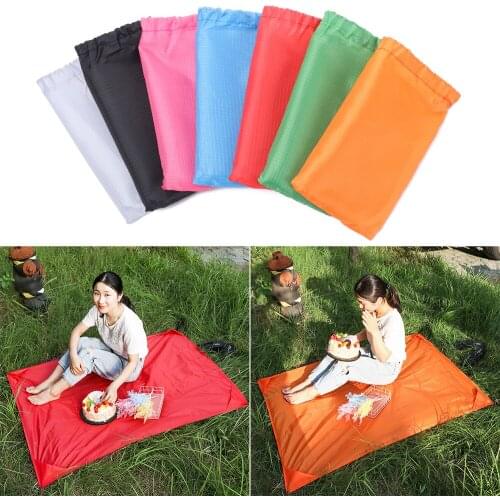 Ultra-Lightweight Waterproof Sand Free Mat Fordable Anti-Beach Blanket Picnic Ground Mat Mattress Outdoor Camping Accessory