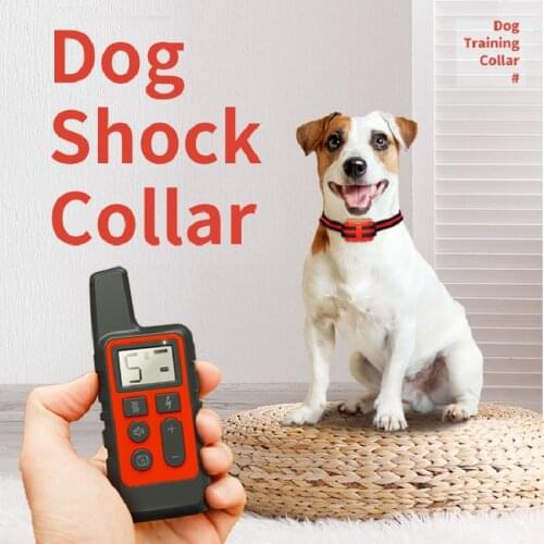 JANPET Waterproof Electronic Dog Collar Dog Trainings Beep/Vibration/Static Stimulation Stop Barking Doggy Size over 10lbs