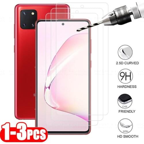 1-3pcs Glass For Samsung Galaxy Note10 Lite Tempered Glass Screen Protector Full Cover Glass for Samsung Note 10 Lite 10lite 9h
