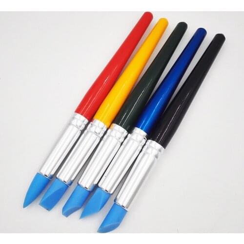 8 Types Clay Tools Pottery Sculpting Tools Poterie Carving sculpture Tool Sculp Nail Art Craft Cake Oils Engraving Rubber Pens