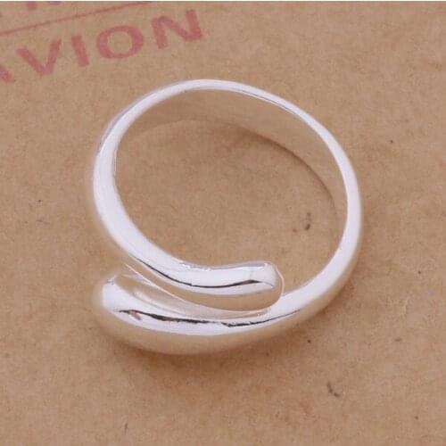 AR248 Hot sterling ring, fashion jewelry, drip /amnajdua anhajeoa silver color