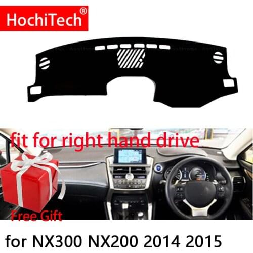 For lexus NX300 NX200 2014 2015 Right and Left Hand Drive Car Dashboard Covers Mat Shade Cushion Pad Carpets Accessories