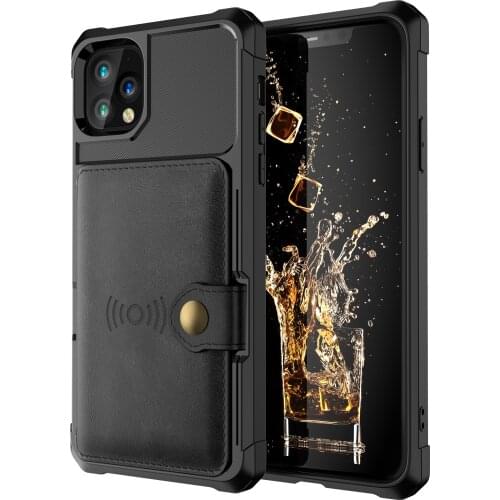 Luxury PU Leather Wallet Car Magnetic Case For iPhone 11 Pro Max Card Holder Wallet Flip Cover For iPhone XS Max XR 8 7 6S Plus