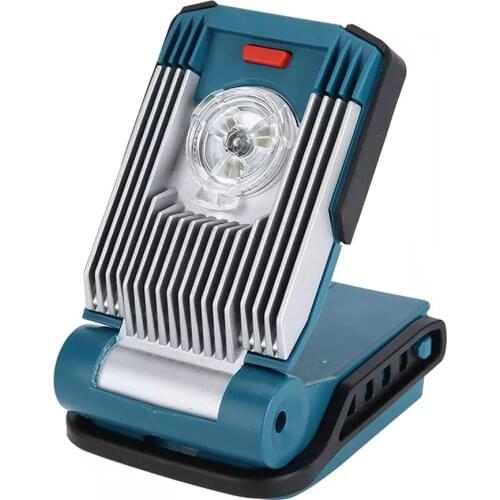 Oein Electric Tool Part LED Working Lamp For Makita For DeWalt 18V 20V For Bosch For Milwaukee Li-ion Battery Power Supply Tools