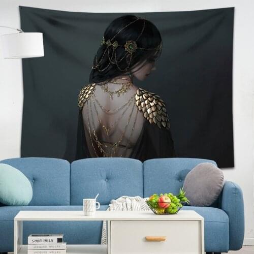 Two dimensions Anime tapestry Cartoon character hanging cloth Home hanging painting Dormitory decoration background cloth