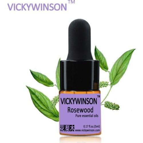 Rosewood essential oil 5ml Anti Wrinkle 100% Pure Essential Oil Rosewood Oils Delay Aging fragrance oil detox