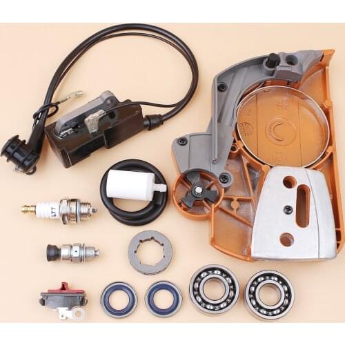 Sprocket Clutch Brake Cover Ignition Coil Bearing Oil Seal Kit For HUSQVARNA 359 357 357XP 346 346XP Chainsaw Spare Parts