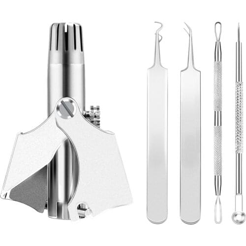 4/5 Pcs Blackhead Remover Stainless Acne Pimple Spot Comedone Extractor Beauty Face Clean Care Tools Facial Pore Cleanser