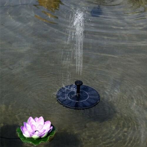 Outdoor Solar Powered Fountain Floating Water Pool Lake Pond Mini Water Fountain Waterfall Garden Decoration Supplies