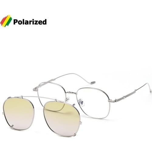 JackJad Fashion LONE WOLF Style Polarized SteamPunk Sunglasses Lens Removable Clip On Brand Design Sun Glasses Oculos De Sol