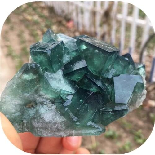 Green Fluorite Rough Specimen New Arrival Natural Quartz Crystals Healing Stones For Gifts
