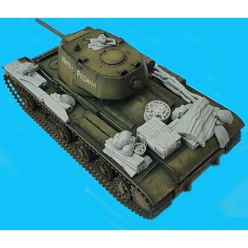 1:35 Resin Figure Model Kit Unassambled Unpainted B199(NO TANK)