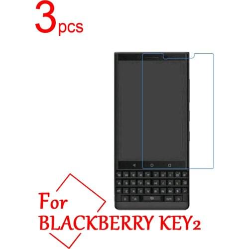 3pcs Ultra Clear/Matte/Nano anti-Explosion LCD Screen Protector Film Guand Cover For Blackberry KEY2 Two 4.5" Protective Film