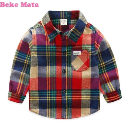 Рубашки с длинным рукавом для мальчиков BEKE MATA China At AliExpress