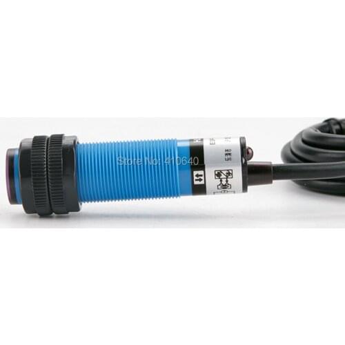 1 Piece OMKQN E3F-DS30Y2 Adjustable 30 cm Diffuse Reflection Photoelectric Proximity Switch Two Line Normal Close Blue Tube