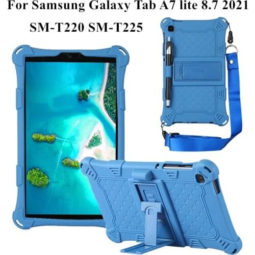 Case for Samsung Galaxy Tab A7 lite T220 8.7 inch Tablet Case Fashion Silicon Back shell cover for SM-T220 SM-T225 2021 Case