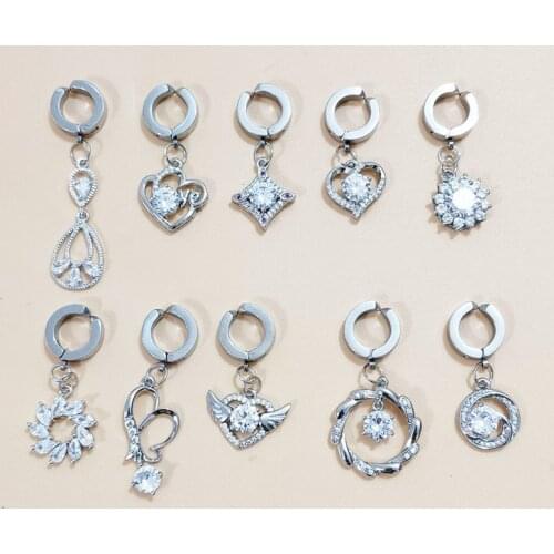 Clip on Fake Belly Button Rings Fake Earrings Belly Piercing Faux Piercings Ombligo Non Piercing Navel Ring Body Jewerlry