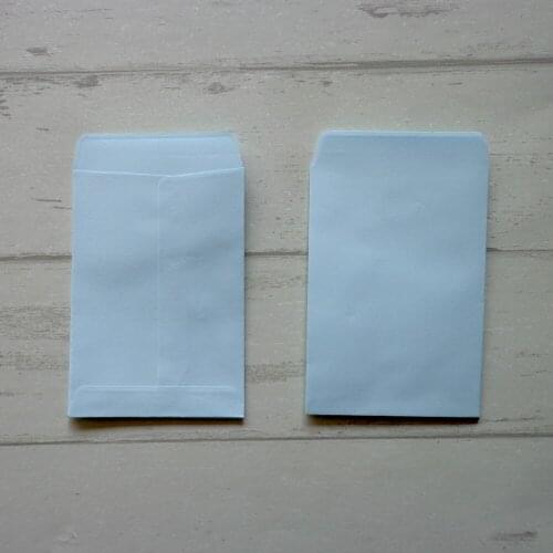 20pcs Light Blue Envelopes Stationery Gift Card Blank Envelopes Post Card Photo Letter Storage Party Favor Paper Bag