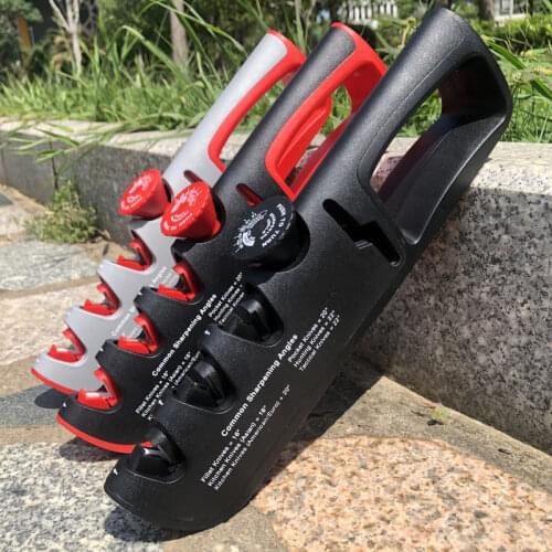 Multifunction 4 In 1 Knife Sharpener Adjustable Angle Grind scissors Professional Grinding Machine Cutter Wheel Sharpening Tools