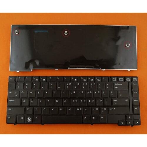 US QWERTY Layout New Replacement Keyboard for HP EliteBook 8440P 8440W Laptop Black