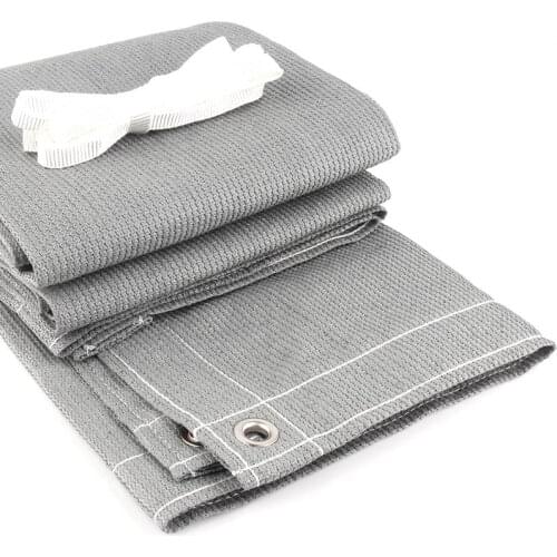 New Updated Thicken Grey Anti-UV HDPE Sun Shade Net Garden Shade Cloth Cover Home Balcony Safety Privacy Netting Sunshade Net