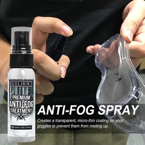 32ml Windshield Spray Anti-mist Safe Anti-fog Spray Agent Helmet Glasses Rearview Mirror Anti-fog Spray Agent Antifoggant
