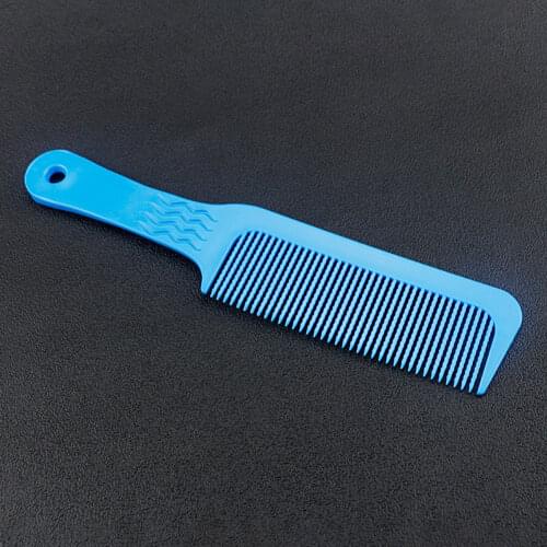 Hairdressing Clipper Comb Anti Static Wave Tooth Comb Flat Top Barber Haircut Comb Professional Hairdresser Hair Cutting Tools