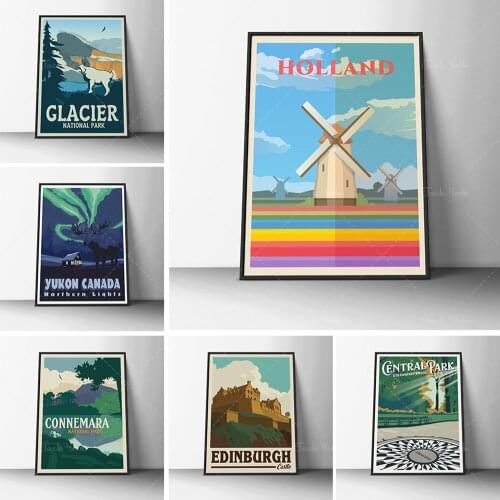 Central Park Strawberry Fields Travel Poster - Minimalist Art Print