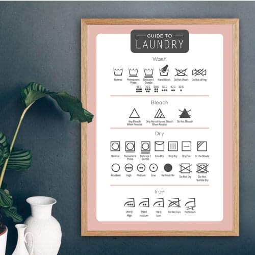Guide To Laundry Posters And Prints Nordic Poster Quote Wall Art Canvas Painting Scandinavian Wall Pictures For Living Room