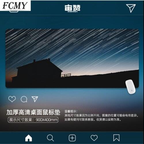 Pretty Small Planet Mousepad Game Player Mouse Pad Computer Table Mouse Gaming Pc Keyboard 800x300mm Gamer Table Mat Mouse