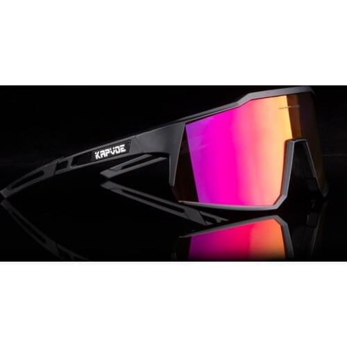 4 Lenses Sport Polarized Cycling Glasses Road Mountain Bike Colorful Windproof Sunglasses Motorcycle Riding Glasses