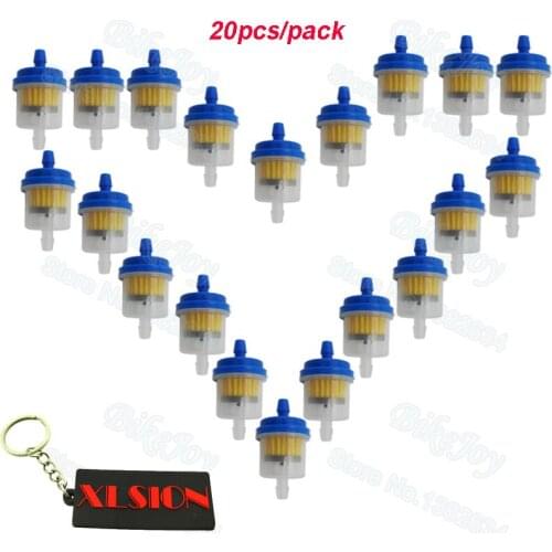 20pcs/pack Universal Petrol Gas Fuel Filter with magnet For Chinese ATV Quad 50cc-160cc Pit Dirt Bike Motorcycle