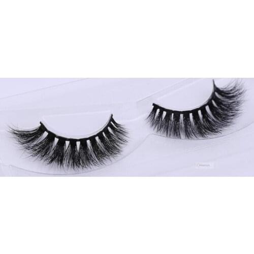 1pair Long thick Mink Eyelashes Black False Eyelashes nature Cross Fake Eye Lashes Extension accessory Makeup tools