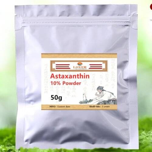 10% Astaxanthin Haematococcus Pluvialis Extract Powder,High Quality Free Shipping
