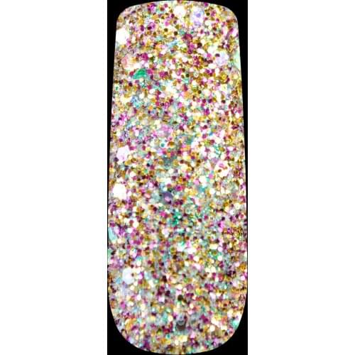Mix Size Glitter Nail Art Glitter Powder Brilliant Nail Glitter Powder Red Pink Acrylic Nail Decoration Tool 283