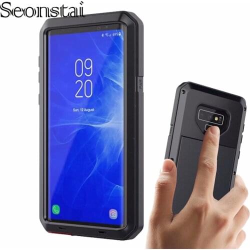 Note 9 Full Protective Heavy Duty Armor Case for Samsung S9 S8 Plus Luxury Metal for Note 8 Military Shockproof Case for S7 Edge
