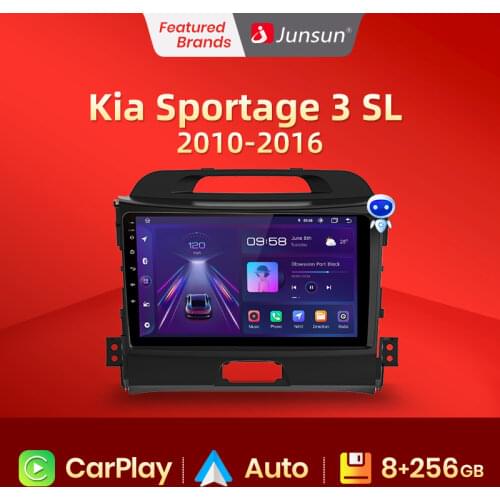 Junsun V1 pro 2G+128G Android 10 For Kia Sportage 3 2010 2011 2012 2013 - 2015 2016 Car Radio Multimedia Video Player GPS DVD