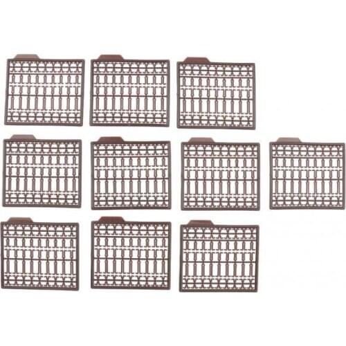 Carp Fishing Boilies Round Baits Dumbell Stops Stoppers Protector -Brown