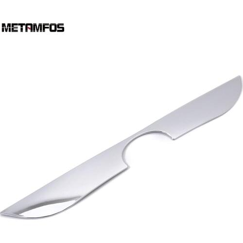 For Toyota Rav4 Rav 4 2013-2015 Chrome Rear Trunk Streamer Tail Gate Door Molding Trim Decoration Strip Accessories Car Styling