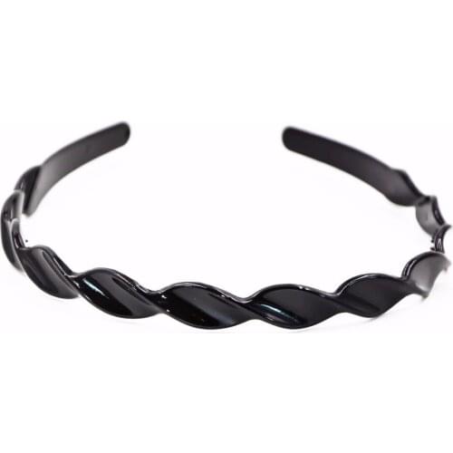 Spiral Shape Hairbands Headwear for Women Colorful No Slip Teeth Comb Hair Accessories