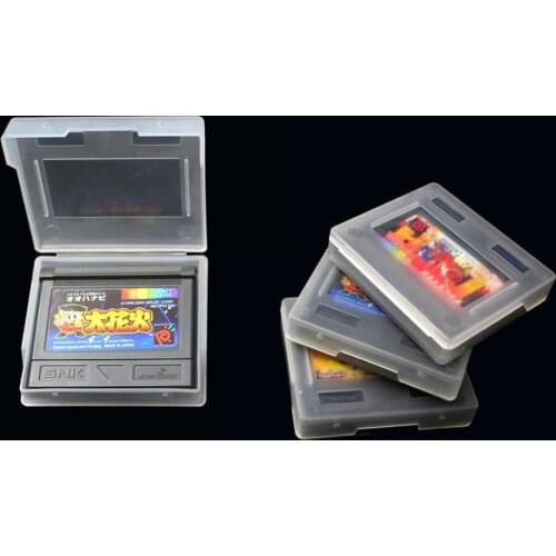 Game plastic cases Games Card Cartridge for SNK NEO GEO Pocket color NGPC NGP protective box shell case