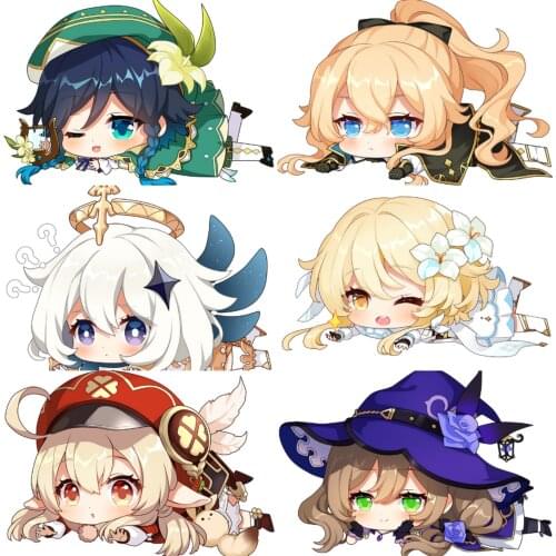 Anime Genshin cushion Plush Toy Plush Toy Cute Doll New Year Birthday Gift toys gift