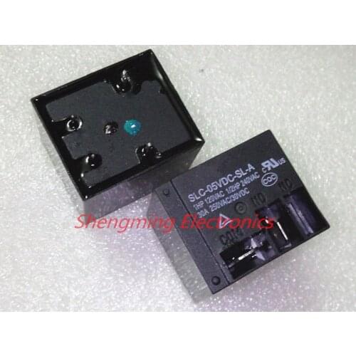 2pcs 4pins SLC-05VDC-SL-A SLC-12VDC-SL-A SLC-24VDC-SL-A T91 30A 250VAC 30VDC Relay