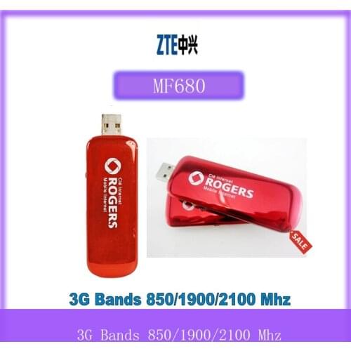 Cheapest Original Unlock DC-HSPA+ 42Mbps ZTE MF680 Low Price USB 3G Modem