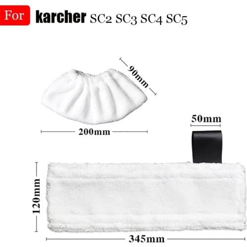 Mop Cloth Replace Accessories For Karcher EasyFix Steam Machine SC2 SC3 SC4 SC5 Cleaning Pad Cloth Cover Mop Cleaner Spare Parts