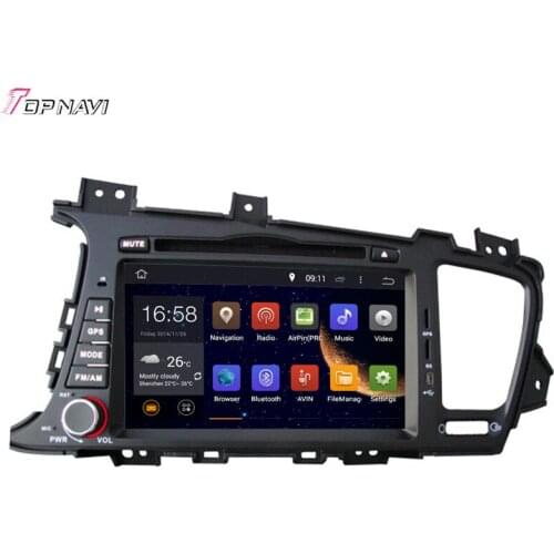 TOPNAVI 8'' Quad Core Android 6.0 Car DVD Play for KIA K5 /OPTIMA 2011- /Magentis Multimedia Autoradio GPS Navigation