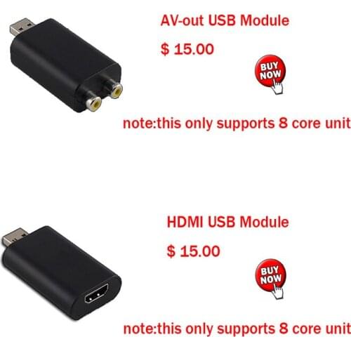 USB HDMI module USB AV-out module for 8 core radio