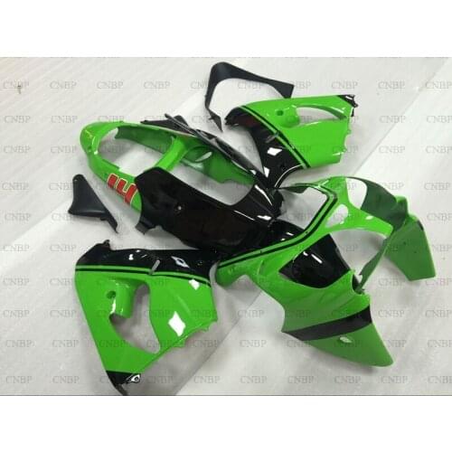 Zx 9r 2000 - 2001 Bodywork Zx9r 2001 Full Body Kits Zx9r 2001 Green Black Full Body Kits