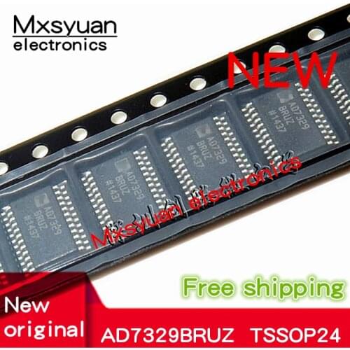 1pcs~5pcs/LOT AD7329 AD7329BRUZ AD7329BRU AD7329B TSSOP24 New original In stock