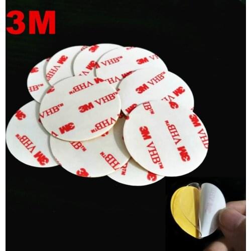 10pcs Thickness 0.5mm powerful nano seamless double-sided stickers free punching double-sided adhesive reusable waterproof tape